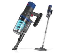CLEANmaxx Aspiradora inalámbrica con batería, sin bolsa, manejable, flexible y potente, aspiradora de mano con potencia de succión de 12000 Pa y depósito de polvo de 0,8 l, máx. 38 minutos de duración