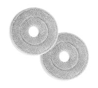 CLEANmaxx Juego de 2 paños de repuesto lavables para fregona giratoria limpia...
