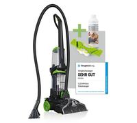 CLEANmaxx limpiador de alfombras y suelos duros para limpiar casi todos los suelos duros y refrescar alfombras y muebles tapizados | aspirador incl. champú para alfombras