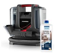 CLEANmaxx Limpiador de alfombras y tapicería Compact Plus | Aspirador de lavado con agente de limpieza para alfombras Easymaxx | Aspirador húmedo y limpiador de aspiradoras, adecuado para