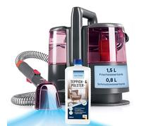 CLEANmaxx Limpiador de alfombras y tapicería Pro Power | Spot Cleaner & Easymaxx limpiador de alfombras | Aspirador húmedo y limpiador para aspiradora de lavado para sofá, coche, alfombra, tapicería