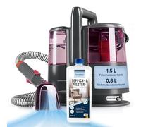 CLEANmaxx Limpiador de alfombras y tapicería Pro Power | Spot Cleaner & Easymaxx limpiador de alfombras | Aspirador húmedo y limpiador para aspiradora de lavado para sofá, coche, alfombra, tapicería