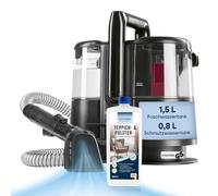 CLEANmaxx Limpiador de alfombras y tapicería Pro | Spot Cleaner & Easymaxx limpiador de alfombras | Aspirador húmedo y limpiador para aspiradora de lavado para sofá, coche, alfombra, tapicería, etc. |