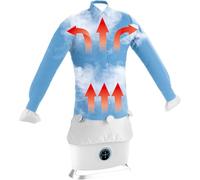 CLEANmaxx Plancha automática para camisas con función de vapor, innovador planchado, más suave que la secadora y la plancha, 2 programas, pantalla