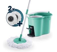 CLEANmaxx Power Fregona Sistema de limpiaparabrisas Cubo de fregona con filtr...