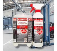 Cleanprince 2,5 Litro Cuidado de la Cabina Plástico Emulsión Coche Innenpflege Interior Guarniciones Salpicadero Limpiador Limpieza Kunststoffauffrischung Válvula Junta Filtro Lave Interior,Cantidad: