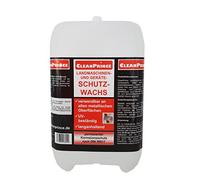 Cleanprince 5 Litro Maquinaria Agrícola y Dispositivos Cera de Protección Corrosión Espray Preservación Transparente Din 50017 Aprox. 20-30 My Fuerte para Tractores Pflüge Servicio Invernal Colgante