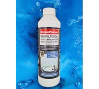 Cleanprince 500ML Lavadora Megakonzentrat Whirlpool Limpiador 0,5 Litros Sistema de Producto Limpieza Systemreiniger Bañera Hidromasaje Badesprudler Persona Tinas Calientes Whirlwannen Cubos -
