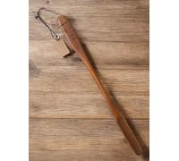 Cleanprince 70 cm XXL Calzador Arce Oscuro Manchado Forma Ergonómica Tallado a Mano Natural Marrón Braun de Madera Bley Empfertshausen Alemania desde 1835 Tradición Familiar Único Artes y Oficios Idea