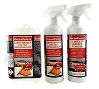 CleanPrince Cabriolet Limpieza y Imprimación Set CP600240 contiene 2,5 l Cabrioverdeck- tienda de impermeabilización así cómo 0,5 campana Limpiador para Capotas blandas campaña Exterior