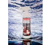 CleanPrince Filtro de Ducha 500 ml 0,5 Litros: elimina Cal Sanitario filtro de ducha Baño Ducha Restos de jabón Bañera WC Ducha Cabina de ducha Limpiador Sistemas de ducha Hotel Gastronomía limpiador