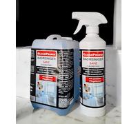 Cleanprince Limpiador de Baño Sani-Top 2.500ML (2,5 Litros) Tanque, Bidón y Recambio Elimina Espuma Jabón, Cal, Depósitos en Ducha a Baldosas Mármol Azulejos Piedra Natural Higiénico Lavabo Bañera Cal