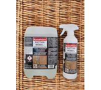 CleanPrince - Muebles de ratán de 5,5 litros, impermeabilización, resistente a los rayos UV, de ratán sintético, para interior y exterior, impermeabilizante, sellado inodoro