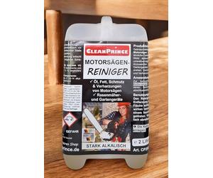 Cleanprince Sierras 2 Litros de Cadena Limpiador Motosierra-Desnudo Harzentferner Ölentferner Fettentferner Resina Aceite Grasa a Motosierra Cleaner Mantenimiento la Aparato Jardín Cortacésped