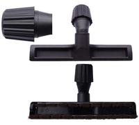 Cleanwizzard - Cabezal de cepillo para aspiradora (para suelo duro, de parquet y laminado entre otros, compatible con Fakir, Hanseatic, Hoover, Ide Line y Kärcher entre otras, incl. 1 rollo de bolsas de basura de 16 L) TGP 1410 Hoover