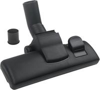 Cleanwizzard - Cepillo universal para suelos duros (32 - 37 mm, conector redondo de 32/35/36/37 mm, compatible con Miele AEG, Siemens, Bosch, Kärcher Electrolux Rowenta