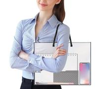 Clear Artwork Organizer - 63,5 x 48 cm Pvc Art Storage Bag, Zippered Carrying Case, Holder de documento grande, portátil Display Folder | Art Supply Organizer For School Teacher College Scrapbook