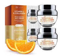 Clear Beauty Vitamin C & Collagen Day/Night Moisturizer - Dermatologist prob restauracin y ilumina el tono de la piel hidratando y reafirmando crem