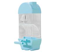 Clear Bird Feeder, Smart House Bird Feeder, Parakeet Feeder, Large Capacity Bird Feeder, Anti-Spill Bird Feeder, Food Container for Birds, Bird Drinker Cage Accessory for Cockatiel