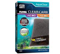 Clear-Carbón para Filtro Mochila para Acuario Fluval AquaClear AC20/AC30, 1 pc