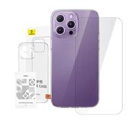 Clear Case Baseus iPhone 14 ProMax tempered glass