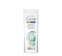 Clear Champú de hidratación intensa anticaspa para mujer, 360 ml, fórmula profunda de hidratación y cuidado del cuero cabelludo con niacinamida, control de la caspa y equilibrio de humedad para todos
