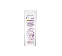 CLEAR Champú para el cabello de color y dañado, 360 ml, fórmula anticaspa, con nutrium10, crema profunda y protección de color para el cabello saludable, resistente paquete de 3