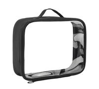 Clear Cosmetic Storage, Waterproof Makeup Bag, Travel Toilet Organizer, Keeps Makeup and Toiletries Organized and Accessible, Airline Compliant for Easy Travel