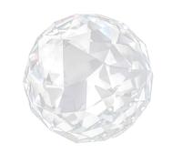 Clear Cut Crystal, 60/80mm Translucent Glass Ball Crystal Sphere Prisms Suncatcher for Home, Restaurant, Hotel (60MM/2.36in)
