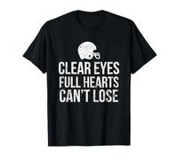 Clear Eyes Full Heart no puede perder fútbol equipo de fútbol Camiseta