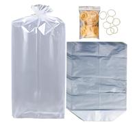 Clear Fish Bag, Fish Carrier Bag, Aquarium Transport Bag, Live Fish Transport, Leak Proof Carrier Bags for Live Best Aquarium Transport Bags for Fishes Shops and Fishing Grounds