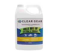 Clear Gear Sports Spray 1 Gallon Bottle - Kills MRSA, Staph, Strep and Odor-Causing Bacteria In Athletic Facilities, Equipment, Tactical Gear and Training Centers