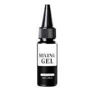 Clear Gel Nail, Mixing Gel, Easy Application Long Wear Salon Quality Travel Friendly Glossy Shine, Mixing Polish for Vacation, Wedding, Gathering, Festive, Home, Cosplay