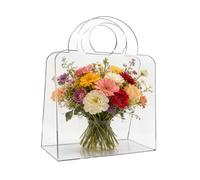 Clear Gift Bags - Handbag, Small Treat Storage, transparente Gift Box With Handle, Clear Party Favor Bag | For Wedding Birthday Easter Christmas Childrens Day Action Graduation