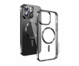 Clear jelly magstick metallic for iphone 11 black