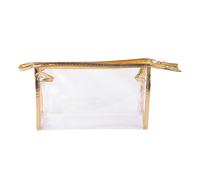 Clear Makeup Bag - 24x15.5x6cm Waterproof Cosmetic Storage Case, Zipper Toiletry Organizer, Portable Travel Makeup Pouch | Transparent Beauty Bag For Daily Use Travel Bathroom Organization