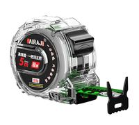 Clear Measuring Tape | -Sided Carpenter Tapes With Clears Case, Fluorescent High Visibility Anti-Fall Measurings Tool, Precise DIY And Construction For Woodworking, Home, Workshop, Professional Pr