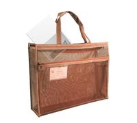 Clear Mesh Art Bag, Art Supplies Mesh Bags, Large Mesh Art Supply Organizer, Clear Art Storage Bag with Handle, Portable Art Storage Bag for Travel, 43.5x33.3x11.3cm Art Storage Bag for Paintings