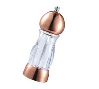 Clear Mill - Botella de molienda para sales marinas, molinillo manual de pimienta negra, molinillo de especias operado a mano