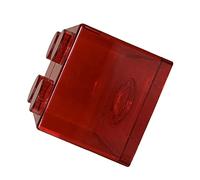 Clear Money Saving Bank - Caja de ahorro para niños y niños (8,9 x 8,9 x 9,2 cm)