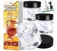 Clear Museum Gel - 170g Cera Puttyssa Removible y Transparente para Colecciones de Museo, Sin Residuos y Reutilizable, Ideal para Fijar Antigüedades, Vidrio, Cerámica y Figuras para Evitar Caídas