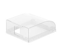 Clear Outlet Splash Cover - Electric Socket Shield, Transparent Wall Plug Protector, Water Resistant Safety Cover for Kitchen Counters, Dining Area, Bathroom, Home Improvement Use