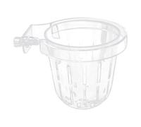 Clear Plant Basket, Transparent Plant Pot, Indoor Plant Basket, Modern Clear Planter, Lightweight Plant Holder, Decorative Plant Basket, Clear Flower Pot, Sturdy Plant Basket,