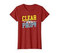 Clear Prop Aviation Airplane Pilot Plane Lovers Camiseta, Mujer, Arándano, L