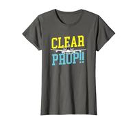 Clear Prop Aviation Airplane Pilot Plane Lovers Camiseta, Mujer, Asfalto, L