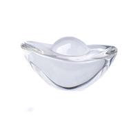 Clear Quartz Ingot Figurine Crystal Wealth Bowl Décor - Small (1"-1.2"), Medium (1.2"-1.4"), Large (1.4"-1.6") for Prosperity & Balance