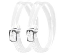 Clear Shoe Straps For Heels - TPU 60,5 x 0,7 cm | Invisible High Heel Retainer Bands, Transparent Adjustable Shoe Straps | Comfortable Anti Slip Footwear Support For Classic Pointed Toe Dance Events