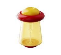 Clear Soap Dispenser - Refillable Squeeze Bottle, Funny Pump Bathroom Holde