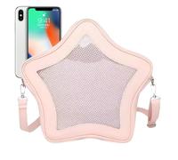 Clear Star Shaped Backpack - 30x27x8cm Aesthetic Cute Hand Bag | Transparent Large Capacity Bag Perfect For School Travel Casual Outings Festivals Stylish Durable Design