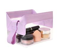 Clear Toiletry Bag, Transparent Makeup Organizer, Magnetic Closure Cosmetic Pouch, Travel Storage Bag with Sl esign, Organizer Accessory Style, Personal Care Bags for Home